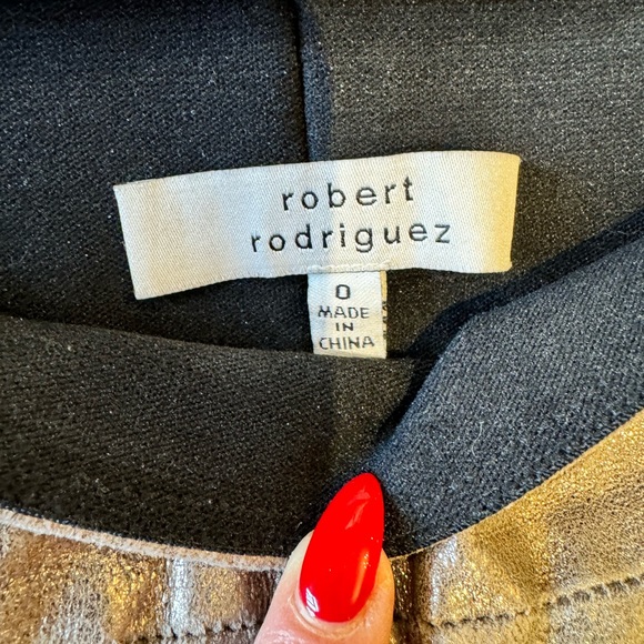 Robert Rodriquez Designer woman’s leather pants, worn once🧸 - Picture 3 of 3